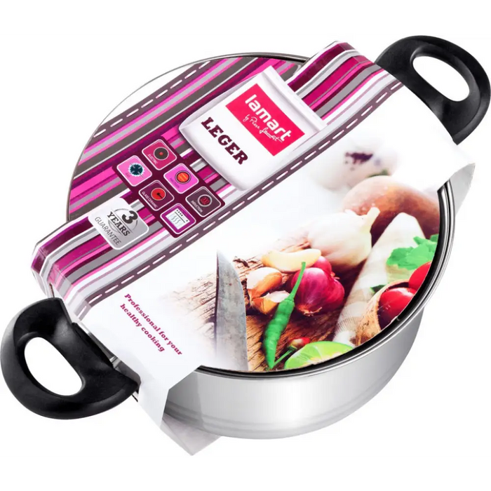 Pot Lamart LTB2212 22 cm - Домакински прибори<<<За Кухнята<<<Малки електроуреди<<<TechMart