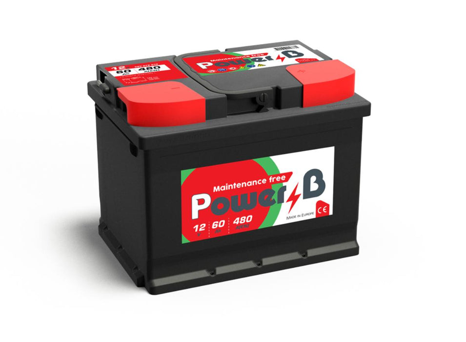BATTERY POWER B 60AH 480A