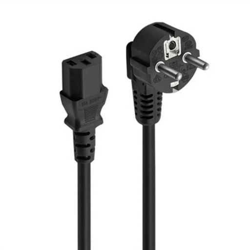 Power Cord Ewent IEC320 to C13 - Компютър Кабели и адаптери<<<Компютри| Електроника<<<BigBuy&&&Захранващи