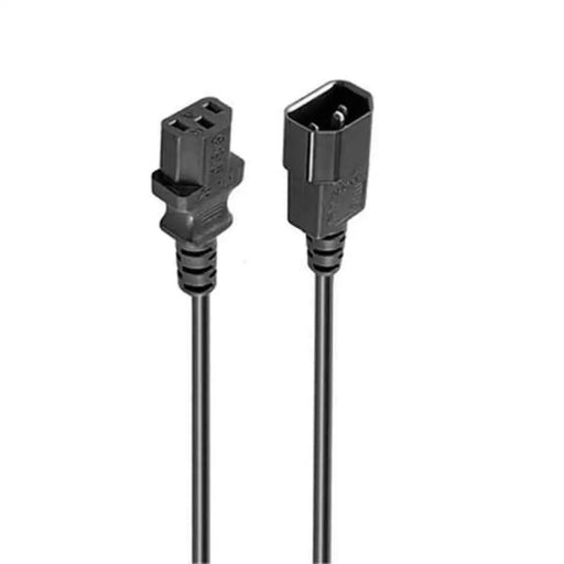 Power Cord Ewent VDE C14-C13 (1,8 m) - Компютър Кабели и адаптери<<<Компютри| Електроника<<<BigBuy&&&Захранващи