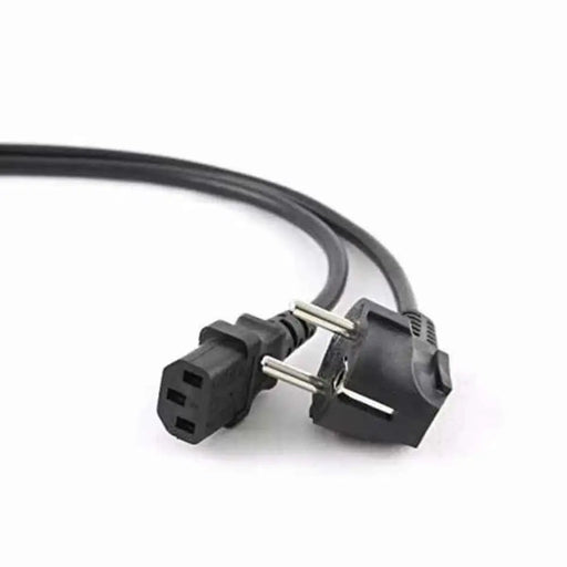 Power Cord GEMBIRD Schuko C13 Black - Компютър Кабели и адаптери<<<Компютри| Електроника<<<BigBuy&&&Захранващи