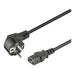 Power Cord TM Electron - Компютър Кабели и адаптери<<<Компютри| Електроника<<<BigBuy&&&Захранващи Кабели<<<Компютър