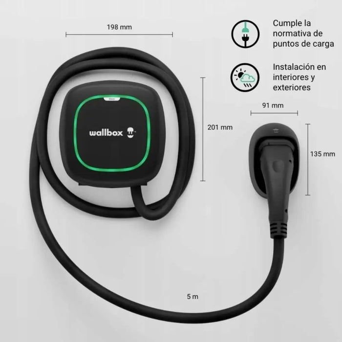 Power Plug Wallbox - Сигурност Удома<<<Дом Градина<<<BigBuy&&&Смарт щепсели<<<Сигурност Удома<<<Дом Градина<<<BigBuy