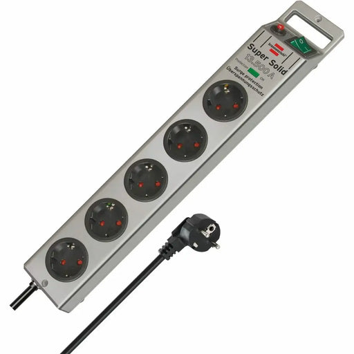 Power Socket - 5 sockets with Switch Brennenstuhl Super-Solid 3600 W (2,5 m) - Електроника Периферни и резервни