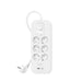 Power Socket - 6 Sockets with Switch Belkin Connect SRB002VF2M White - Електроника Периферни и резервни