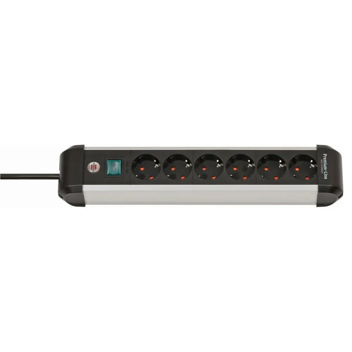 Power Socket - 6 Sockets with Switch Brennenstuhl Premium-Alu-Line 3500 W (3 m) - Електроника Периферни и резервни