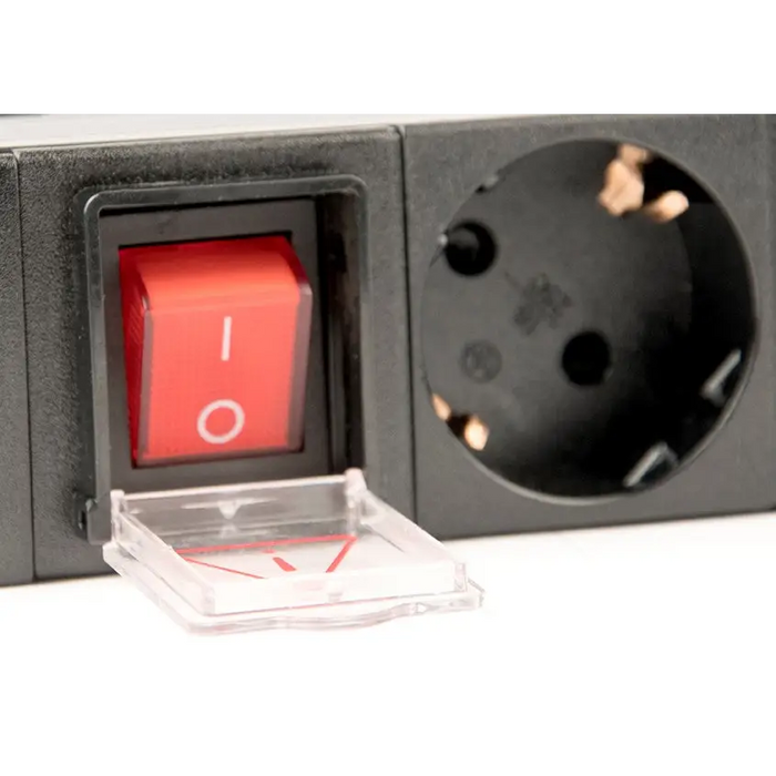 Power Socket 8 Sockets with Switch GEMBIRD EG-PDU-014 (3 m) - RACK power stripsLIP-RAK<<<Slats and extension