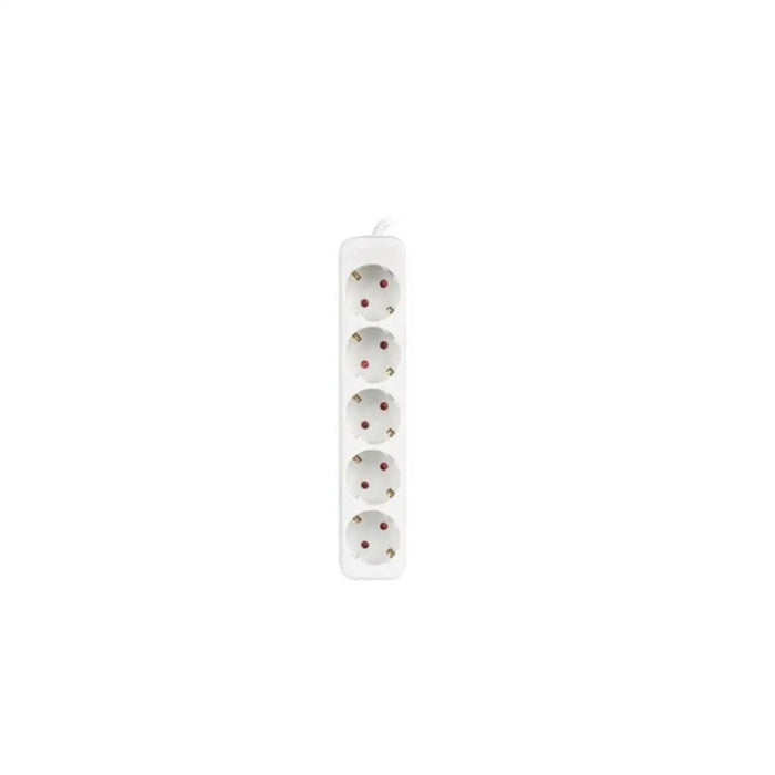 Power Strip - 5 Sockets Schuko Lanberg 2500 W 3 m White - Електроника Периферни и резервни части<<<Компютри|