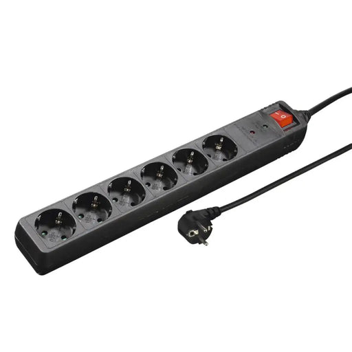 Power strip HAMA-47779 with protection 6 sockets 1.4 m - Разклонители<<<Продукти за
