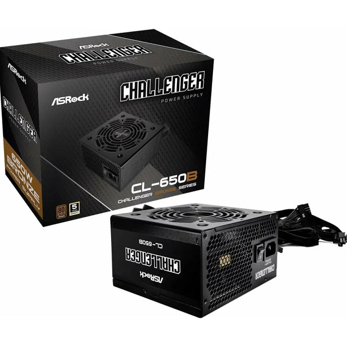 Power supply ASRock 90-UXC065-BNEAAA 650 W 80 Plus Bronze - Компютър Мрежи и компоненти<<<Компютри|