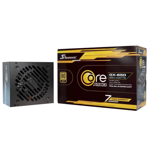Power supply unit Seasonic CORE GX 850W 80+ Gold Fully Modular ATX 3.1 PCIe 5.0 - Захранвания<<<Компютърни