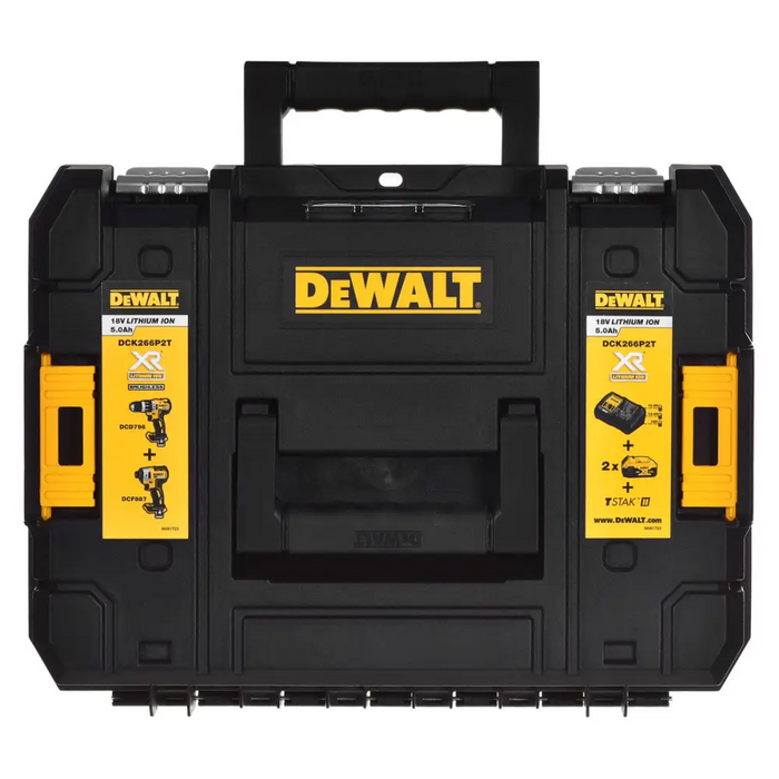 POWER TOOL COMBO KIT DEWALT DCK266P2T (DCD796 + DCF887) 2X5,0AH 18V - Drill-screwdriversNAK-WWK<<<Cordless