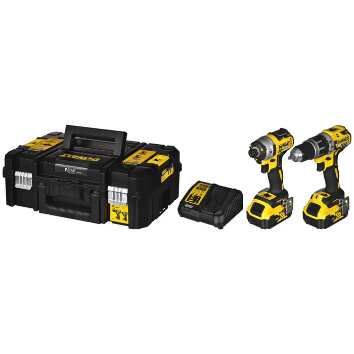 POWER TOOL COMBO KIT DEWALT DCK266P2T (DCD796 + DCF887) 2X5,0AH 18V - Drill-screwdriversNAK-WWK<<<Cordless