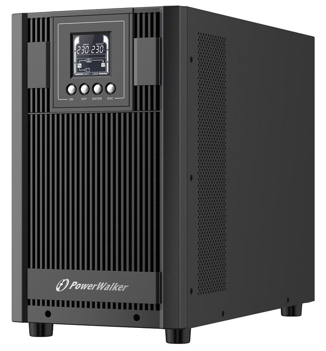 PowerWalker VFI 3000 AT FR uninterruptible power supply (UPS) Double-conversion (Online) 3 kVA 2700 W 4 AC outlet(s)