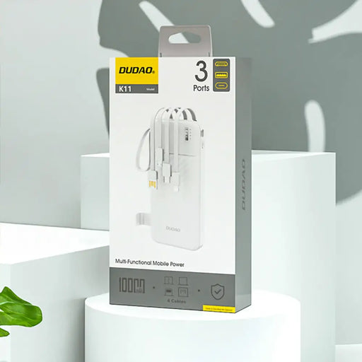 Powerbank 10000mAh Dudao K11 White - Powerbanks<<<HurtelXML