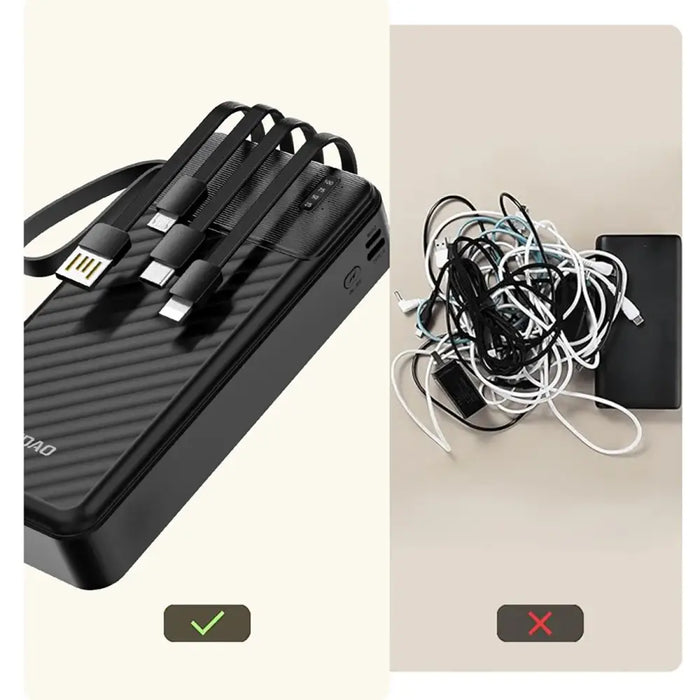 Powerbank 20000mAh Dudao K11PRO Black - Powerbanks<<<HurtelXML