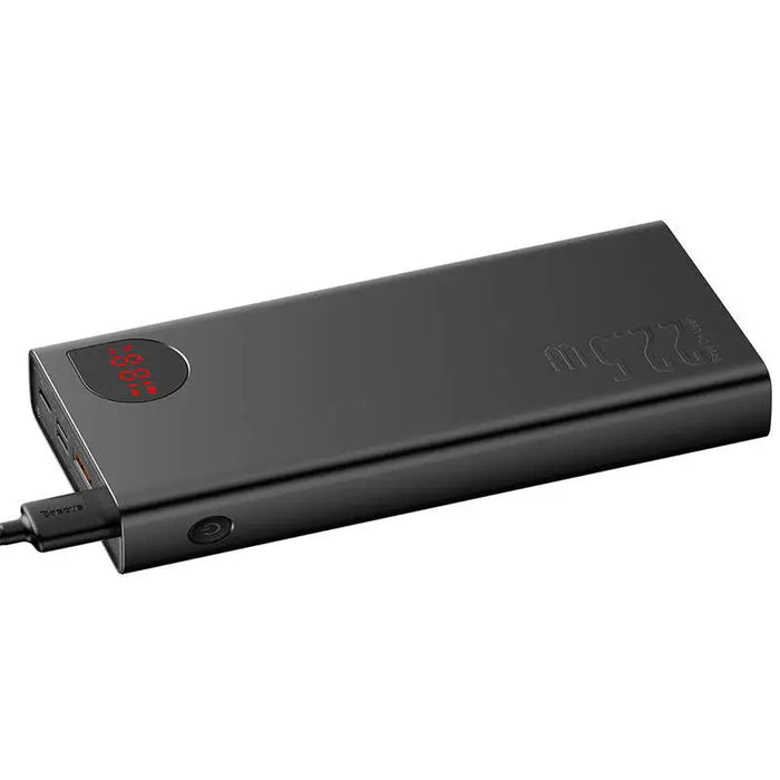 Powerbank Baseus Adaman Metal 20000mAh 2xUSB USB-C Lightning microUSB 22.5W (black)