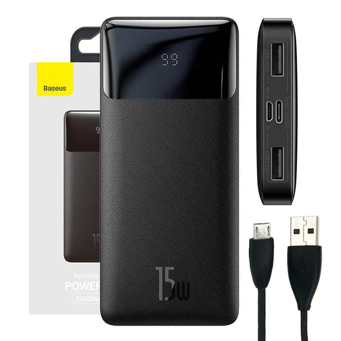 Powerbank Baseus Bipow 10000mAh 15W (black)