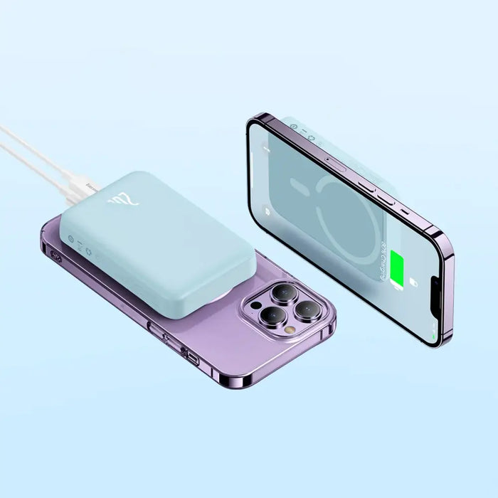 Powerbank Baseus Magnetic Mini 10000mAh USB-C 20W MagSafe (blue)