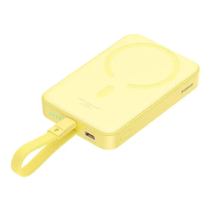 Powerbank Baseus Magnetic Mini 10000mAh USB-C 20W MagSafe (yellow)