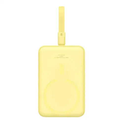Powerbank Baseus Magnetic Mini 10000mAh USB-C 20W MagSafe (yellow)