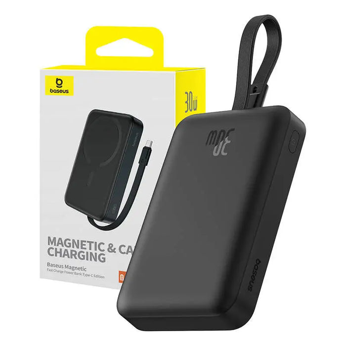 Powerbank Baseus Magnetic Mini 10000mAh USB-C 30W MagSafe (black)