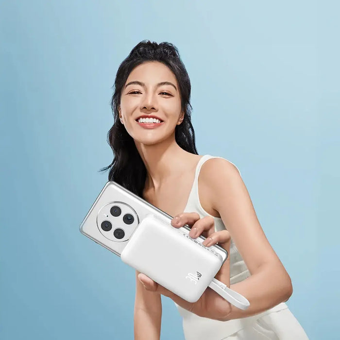 Powerbank Baseus Magnetic Mini 10000mAh USB-C 30W MagSafe (white)