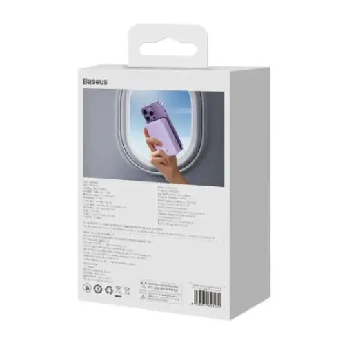 Powerbank Baseus Magnetic Mini 20000mAh USB-C 20W MagSafe (purple)