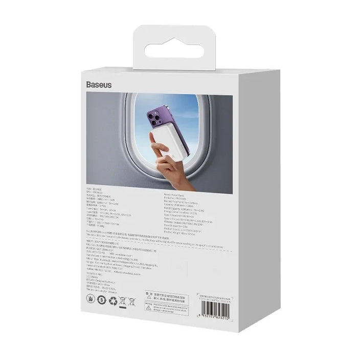 Powerbank Baseus Magnetic Mini 20000mAh USB-C 20W MagSafe (white)