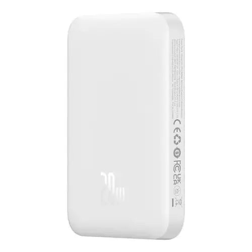 Powerbank Baseus Magnetic Mini 6000mAh 20W MagSafe (white) - Powerbanks<<<Energy<<<InnproXML&&&Powerbanks<<<HurtelXML