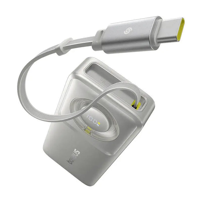 Powerbank Baseus OS Free2Pull 10000mAh 30W +cable (grey) - Powerbanks<<<GSM