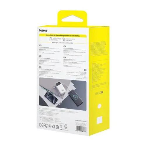 Powerbank Baseus QPow 2 20000mAh 30W 2xUSB-C (white) - Powerbanks<<<GSM
