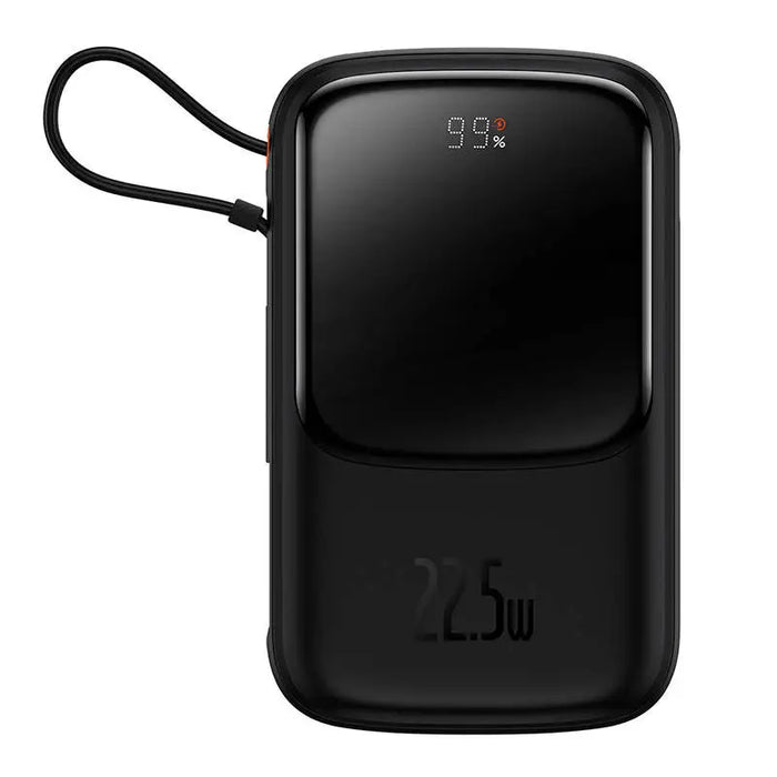 Powerbank Baseus Qpow PRO with cable 10000mAh 22.5W (Black) - Powerbanks<<<Energy<<<InnproXML&&&Powerbanks<<<HurtelXML