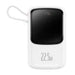 Powerbank Baseus Qpow Pro with USB-C cable USB-C USB 10000mAh 22.5W (white)