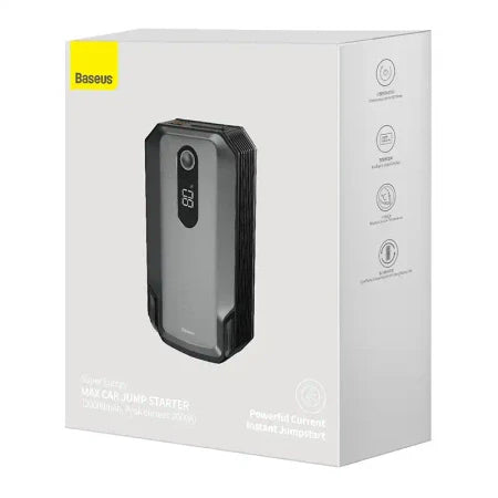 Powerbank / Baseus Super Energy Max Car Jump Starter 20000mAh 2000A USB (Black) - Jump starters<<<Car