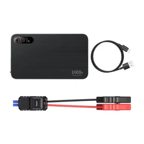 Powerbank/Baseus Super Energy PRO Car Jump Starter 1600A USB (black) - Jump starters<<<Car accessories<<<InnproXML