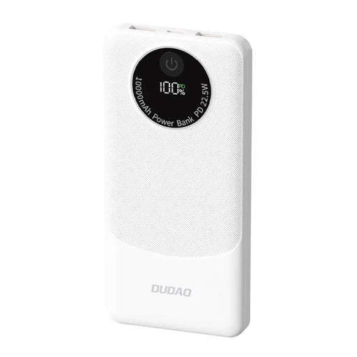 Powerbank Dudao K12 10000mAh PD22.5W USB-A USB-C - white - Powerbanks<<<HurtelXML