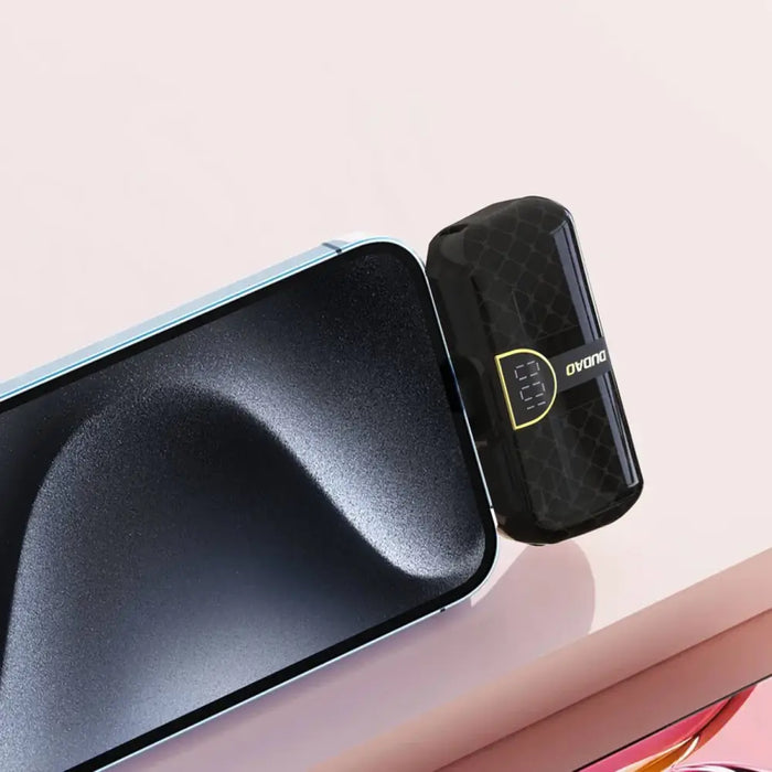 Powerbank Dudao K20SC 5000mAh mini 2x USB-C - black - Powerbanks<<<HurtelXML