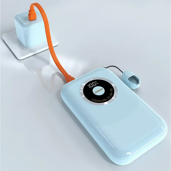 Powerbank Dudao K21 Mini 10000mAh 22.5W USB-A / USB-C - blue - Powerbanks<<<HurtelXML