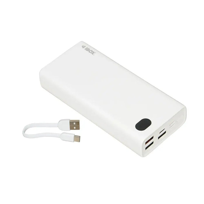 Powerbank Ibox IPB20 White 20000 mAh - Power Bank<<<Електроника Телефони и таблети<<<Компютри|