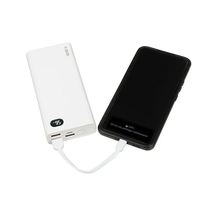 Powerbank Ibox IPB20 White 20000 mAh - Power Bank<<<Електроника Телефони и таблети<<<Компютри|