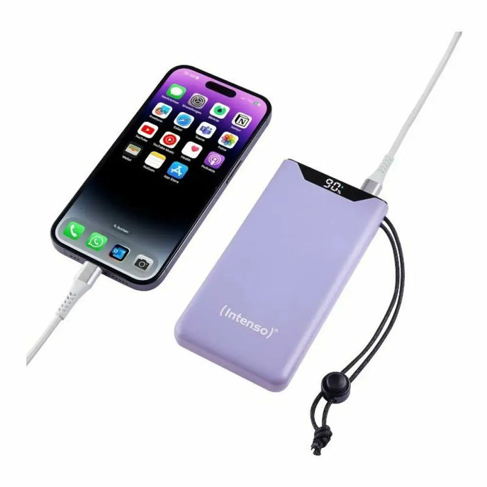 Powerbank INTENSO F10000 10000 mAh Purple - Електроника Телефони и таблети<<<Компютри| Електроника<<<BigBuy&&&Power