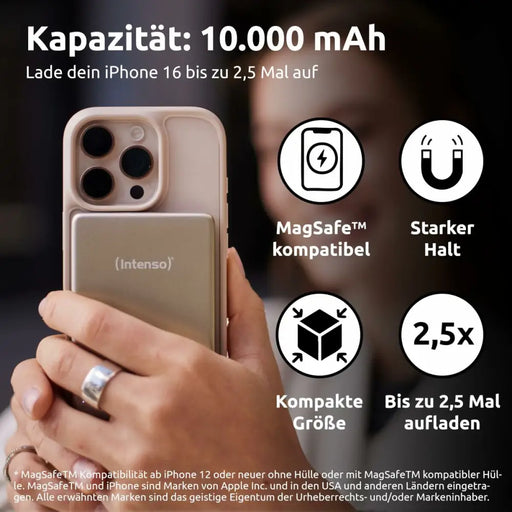 Powerbank INTENSO MW10000 MagSafe 10000 mAh Champagne - Power Bank<<<Електроника Телефони и таблети<<<Компютри|