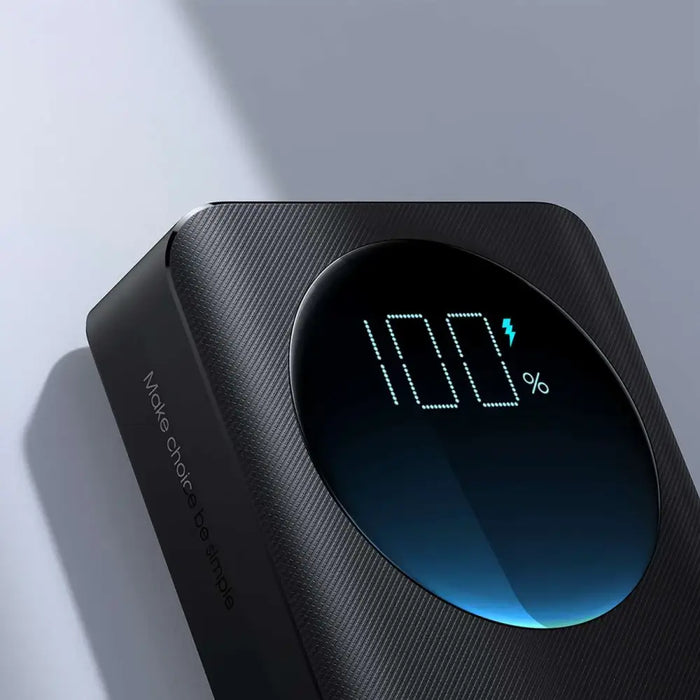 Powerbank Joyroom JR-PBF02 30W 20000mAh + USB-A - USB-C cable 0.25m - black - Powerbanks<<<HurtelXML