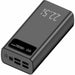Powerbank LEOTEC LEPOW30W22K Black 30000 mAh - Електроника Телефони и таблети<<<Компютри| Електроника<<<BigBuy&&&Power