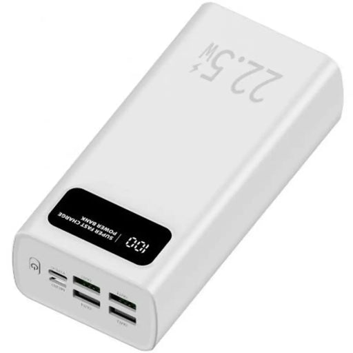 Powerbank LEOTEC LEPOW30W22W White 30000 mAh - Електроника Телефони и таблети<<<Компютри| Електроника<<<BigBuy&&&Power