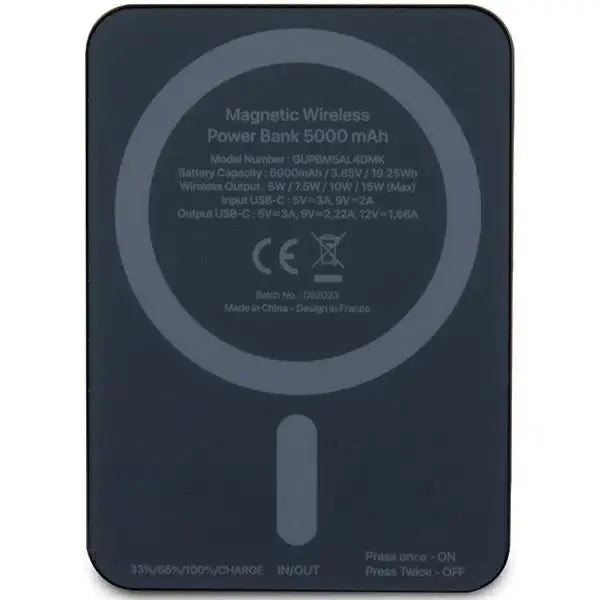 Powerbank Mercedes Stars Pattern MagSafe 15W 5000mAh - black - Cell phone cases and covers<<<HurtelXML