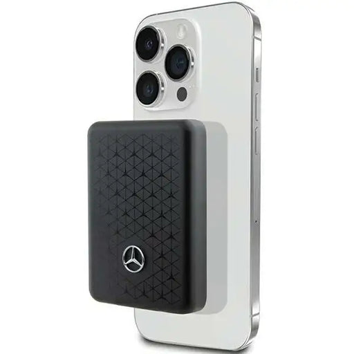 Powerbank Mercedes Stars Pattern MagSafe 15W 5000mAh - black - Cell phone cases and covers<<<HurtelXML