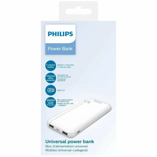 Powerbank Philips DLP1810NW/62 White 10000 mAh - Електроника Телефони и таблети<<<Компютри|