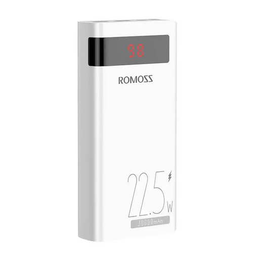 Powerbank Romoss SENSE8PF 30000mAh 22.5W (white) - Powerbanks<<<Energy<<<InnproXML